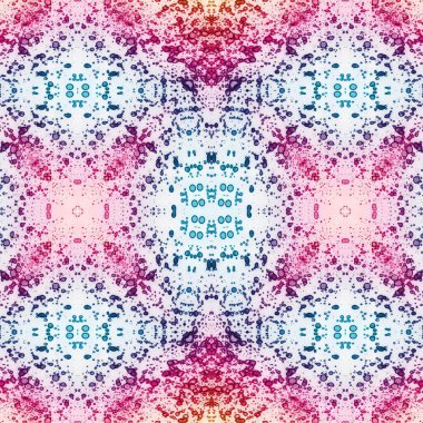 Kusursuz etnik düzen. Soyut retro arka plan. Kusursuz bir doku. Simetrik arkaplan. Sanat dokusu