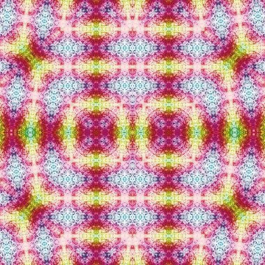 Kusursuz etnik düzen. Soyut retro arka plan. Kusursuz bir doku. Simetrik arkaplan. Sanat dokusu