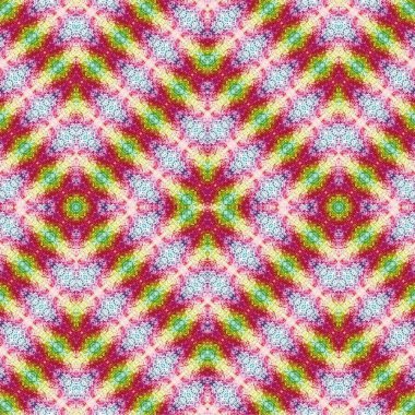 Kusursuz etnik düzen. Soyut retro arka plan. Kusursuz bir doku. Simetrik arkaplan. Sanat dokusu