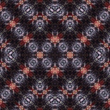 Kusursuz etnik düzen. Soyut retro arka plan. Kusursuz bir doku. Simetrik arkaplan. Sanat dokusu