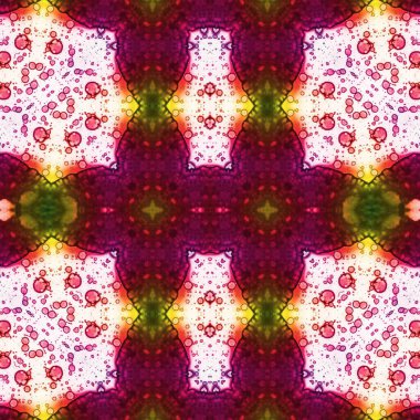 Kusursuz etnik düzen. Soyut retro arka plan. Kusursuz bir doku. Simetrik arkaplan. Sanat dokusu