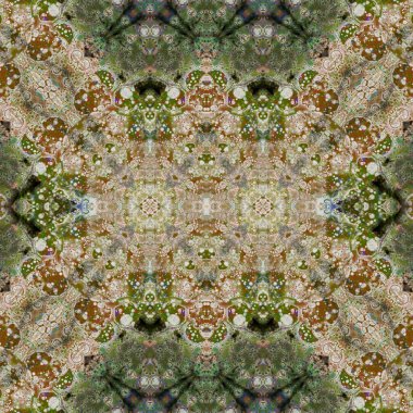 Kusursuz etnik düzen. Soyut retro arka plan. Kusursuz bir doku. Simetrik arkaplan. Sanat dokusu