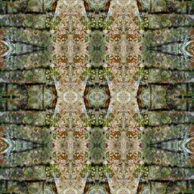 Kusursuz etnik düzen. Soyut retro arka plan. Kusursuz bir doku. Simetrik arkaplan. Sanat dokusu