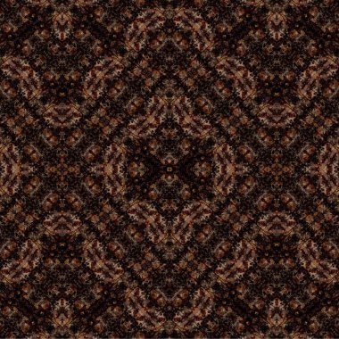 Kusursuz etnik düzen. Soyut retro arka plan. Kusursuz bir doku. Simetrik arkaplan. Sanat dokusu