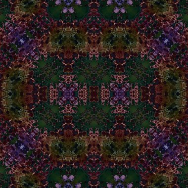 Kusursuz etnik düzen. Soyut retro arka plan. Kusursuz bir doku. Simetrik arkaplan. Sanat dokusu