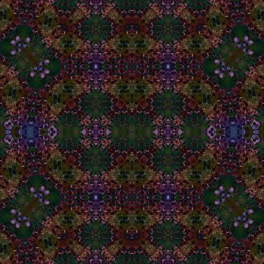 Kusursuz etnik düzen. Soyut retro arka plan. Kusursuz bir doku. Simetrik arkaplan. Sanat dokusu