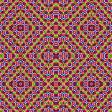 Kusursuz etnik düzen. Soyut retro arka plan. Kusursuz bir doku. Simetrik arkaplan. Sanat dokusu