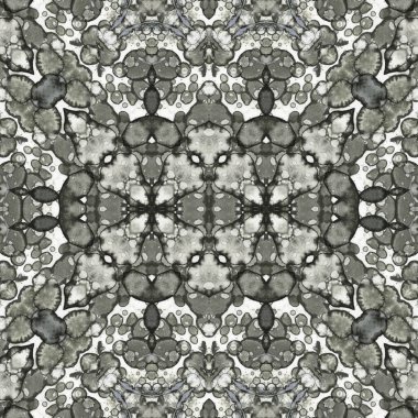 Kusursuz etnik düzen. Soyut retro arka plan. Kusursuz bir doku. Simetrik arkaplan. Sanat dokusu