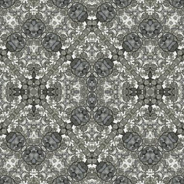 Seamless ethnic pattern. Abstract retro background. Seamless texture. Symmetrical background. Art texture