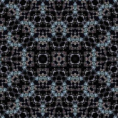 Kusursuz etnik düzen. Soyut retro arka plan. Kusursuz bir doku. Simetrik arkaplan. Sanat dokusu