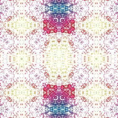 Kusursuz etnik düzen. Soyut retro arka plan. Kusursuz bir doku. Simetrik arkaplan. Sanat dokusu