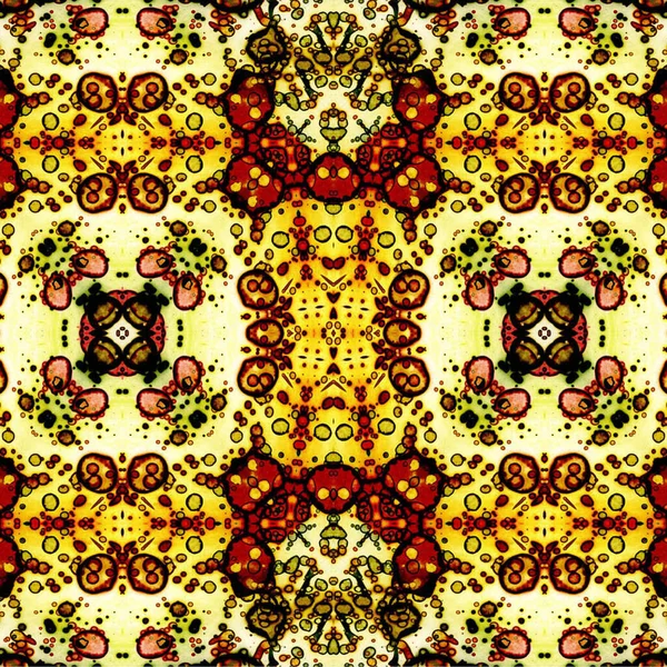 Kusursuz kaotik şablon. Soyut sanat geçmişi. Kusursuz bir doku. Modern arka plan. Mandala