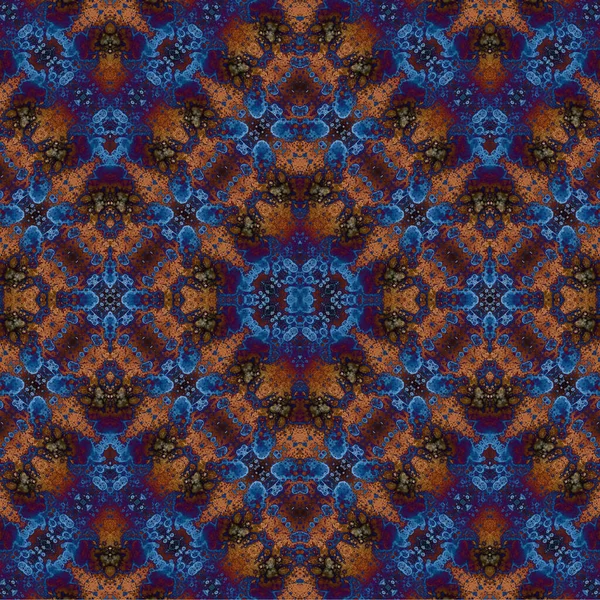 Kusursuz kaotik şablon. Soyut sanat geçmişi. Kusursuz bir doku. Modern arka plan. Mandala