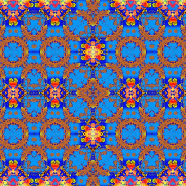 Kusursuz kaotik şablon. Soyut sanat geçmişi. Kusursuz bir doku. Modern arka plan. Mandala