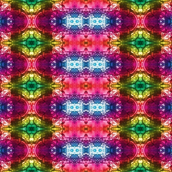 Kusursuz etnik düzen. Soyut retro arka plan. Kusursuz bir doku. Simetrik arkaplan. Sanat dokusu