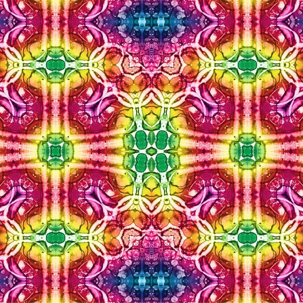 Kusursuz etnik düzen. Soyut retro arka plan. Kusursuz bir doku. Simetrik arkaplan. Sanat dokusu