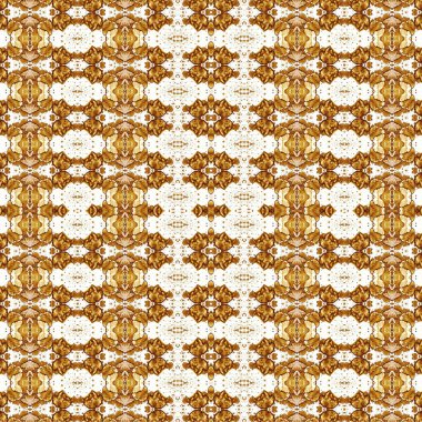 Kusursuz etnik düzen. Soyut retro arka plan. Kusursuz bir doku. Simetrik arkaplan. Sanat dokusu