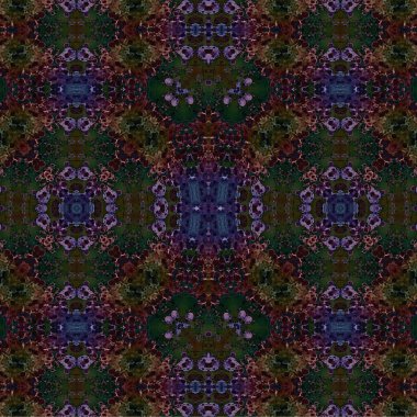 Kusursuz etnik düzen. Soyut retro arka plan. Kusursuz bir doku. Simetrik arkaplan. Sanat dokusu