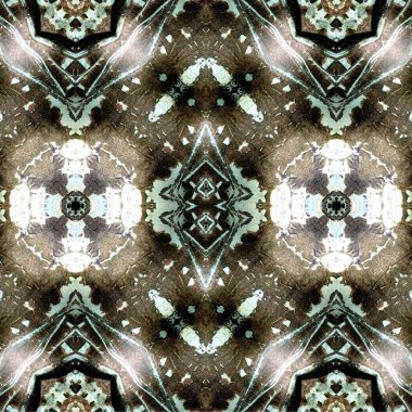 Kusursuz etnik düzen. Soyut retro arka plan. Kusursuz bir doku. Simetrik arkaplan. Sanat dokusu