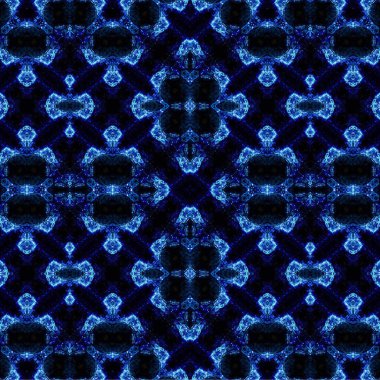 Kusursuz etnik düzen. Soyut retro arka plan. Kusursuz bir doku. Simetrik arkaplan. Sanat dokusu