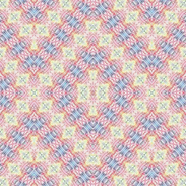 Kusursuz etnik düzen. Soyut retro arka plan. Kusursuz bir doku. Simetrik arkaplan. Sanat dokusu