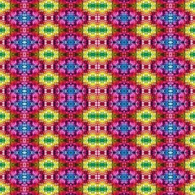 Kusursuz etnik düzen. Soyut retro arka plan. Kusursuz bir doku. Simetrik arkaplan. Sanat dokusu