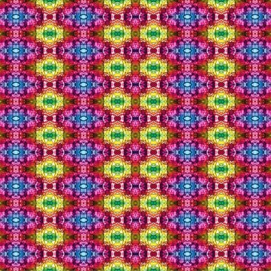 Kusursuz etnik düzen. Soyut retro arka plan. Kusursuz bir doku. Simetrik arkaplan. Sanat dokusu