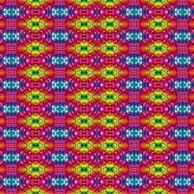 Kusursuz etnik düzen. Soyut retro arka plan. Kusursuz bir doku. Simetrik arkaplan. Sanat dokusu