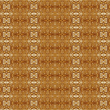 Kusursuz etnik düzen. Soyut retro arka plan. Kusursuz bir doku. Simetrik arkaplan. Sanat dokusu