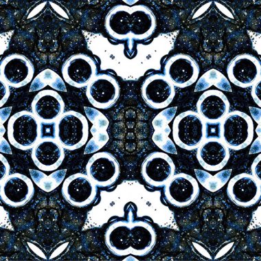 Kusursuz etnik düzen. Soyut retro arka plan. Kusursuz bir doku. Simetrik arkaplan. Sanat dokusu