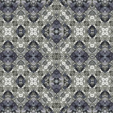 Kusursuz etnik düzen. Soyut retro arka plan. Kusursuz bir doku. Simetrik arkaplan. Sanat dokusu