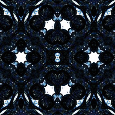 Kusursuz etnik düzen. Soyut retro arka plan. Kusursuz bir doku. Simetrik arkaplan. Sanat dokusu