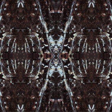 Kusursuz etnik düzen. Soyut retro arka plan. Kusursuz bir doku. Simetrik arkaplan. Sanat dokusu