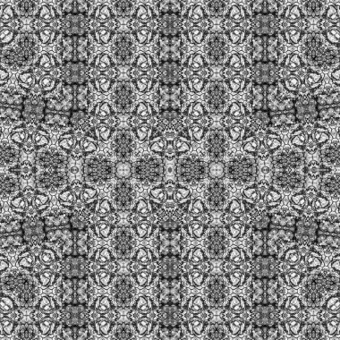 Kusursuz etnik düzen. Soyut retro arka plan. Kusursuz bir doku. Simetrik arkaplan. Sanat dokusu