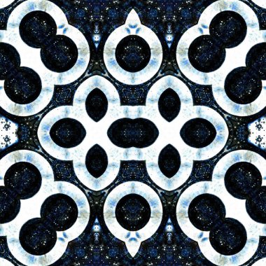 Kusursuz etnik düzen. Soyut retro arka plan. Kusursuz bir doku. Simetrik arkaplan. Sanat dokusu