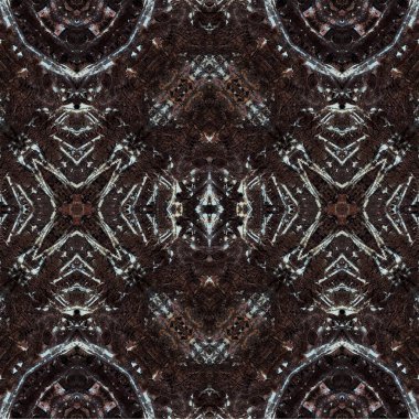 Kusursuz etnik düzen. Soyut retro arka plan. Kusursuz bir doku. Simetrik arkaplan. Sanat dokusu