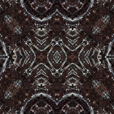 Kusursuz etnik düzen. Soyut retro arka plan. Kusursuz bir doku. Simetrik arkaplan. Sanat dokusu