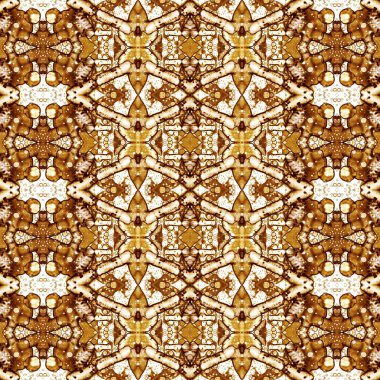 Kusursuz etnik düzen. Soyut retro arka plan. Kusursuz bir doku. Simetrik arkaplan. Sanat dokusu