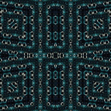 Kusursuz etnik düzen. Soyut retro arka plan. Kusursuz bir doku. Simetrik arkaplan. Sanat dokusu