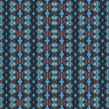 Kusursuz etnik düzen. Soyut retro arka plan. Kusursuz bir doku. Simetrik arkaplan. Sanat dokusu