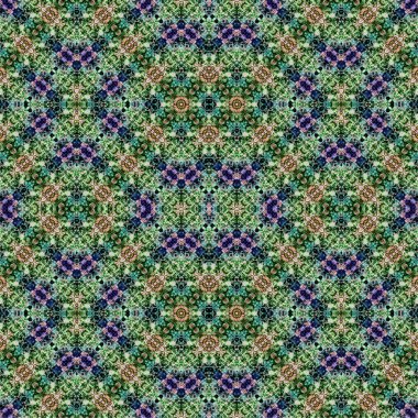 Kusursuz etnik düzen. Soyut retro arka plan. Kusursuz bir doku. Simetrik arkaplan. Sanat dokusu