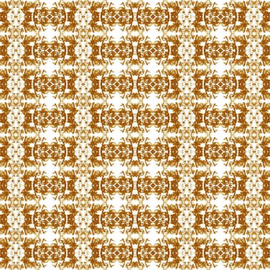 Kusursuz etnik düzen. Soyut retro arka plan. Kusursuz bir doku. Simetrik arkaplan. Sanat dokusu