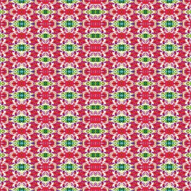 Kusursuz etnik düzen. Soyut retro arka plan. Kusursuz bir doku. Simetrik arkaplan. Sanat dokusu