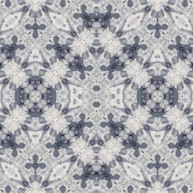 Kusursuz etnik düzen. Soyut retro arka plan. Kusursuz bir doku. Simetrik arkaplan. Sanat dokusu