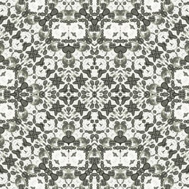 Kusursuz etnik düzen. Soyut retro arka plan. Kusursuz bir doku. Simetrik arkaplan. Sanat dokusu