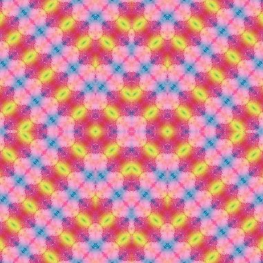 Kusursuz etnik düzen. Soyut retro arka plan. Kusursuz bir doku. Simetrik arkaplan. Sanat dokusu