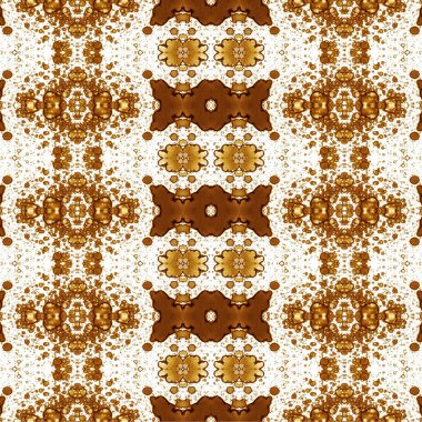 Kusursuz etnik düzen. Soyut retro arka plan. Kusursuz bir doku. Simetrik arkaplan. Sanat dokusu