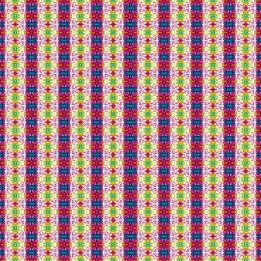 Kusursuz etnik düzen. Soyut retro arka plan. Kusursuz bir doku. Simetrik arkaplan. Sanat dokusu