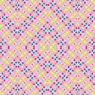 Kusursuz etnik düzen. Soyut retro arka plan. Kusursuz bir doku. Simetrik arkaplan. Sanat dokusu