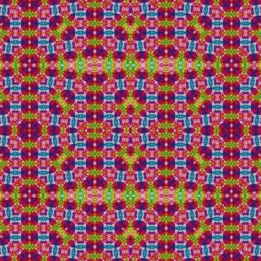 Kusursuz etnik düzen. Soyut retro arka plan. Kusursuz bir doku. Simetrik arkaplan. Sanat dokusu